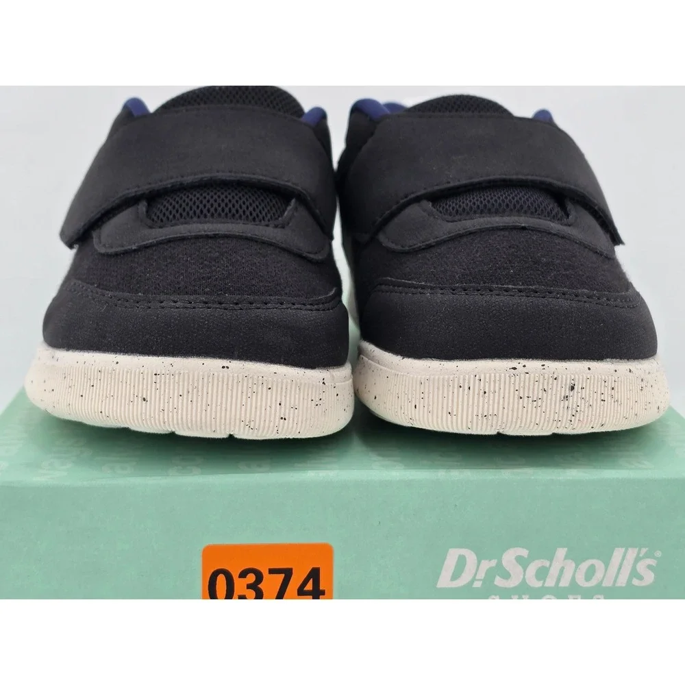 Dr. Scholl's Be True Toddler Shoes 12M Black Hook Loop Sneakers -Excellent